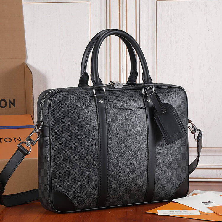 Replica LV Porte-Documents Voyage PM N40445 (3)