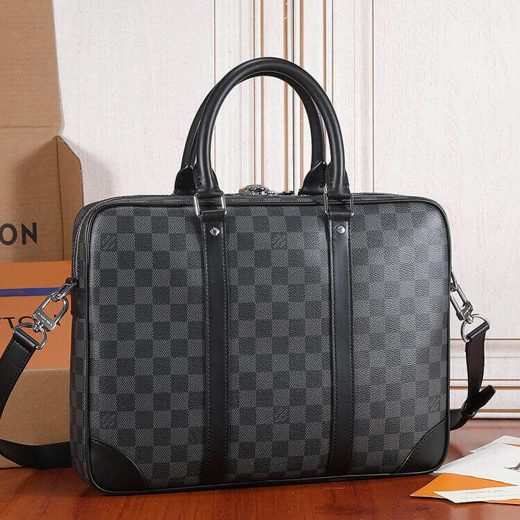 Replica LV Porte-Documents Voyage PM N40445 (4)