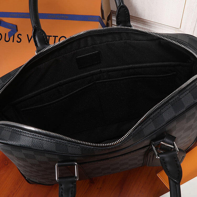 Replica LV Porte-Documents Voyage PM N40445 (6)